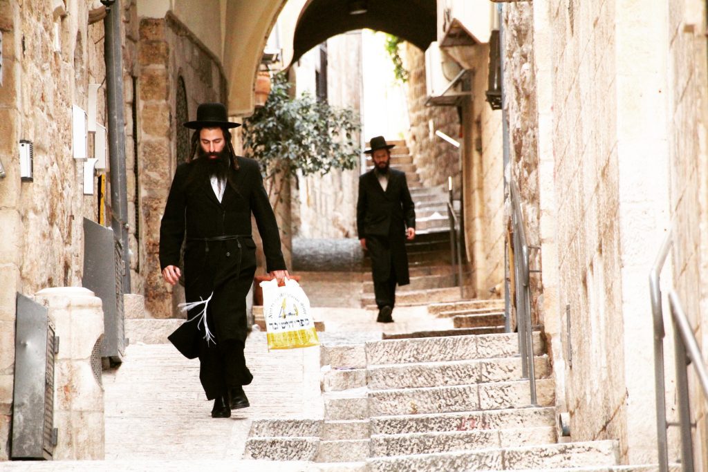 Evreii Haredim pe străzile din Ierusalim, Old City