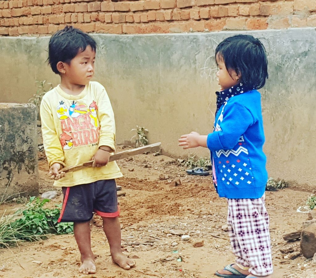 Copii sunt frumoși peste tot în Nepal