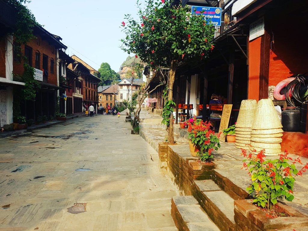 Strada principală din Bandipur