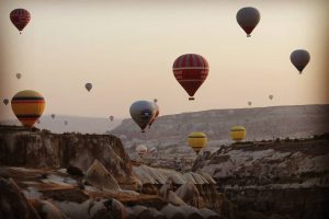 Baloane deasupra Cappadociei