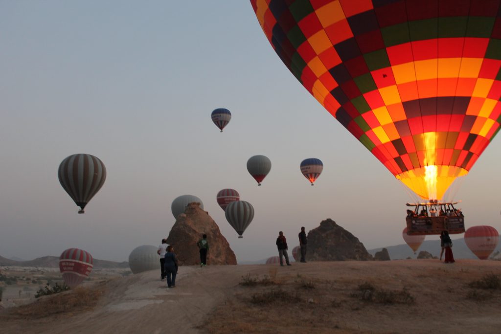 Baloane deasupra Cappadociei