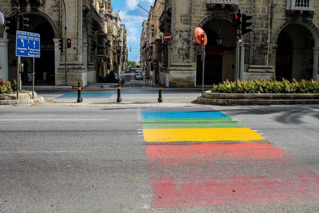 Trecere de pietoni în Floriana