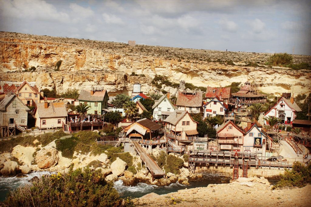 Popeye Village - platoul de filmare al filmului produs în 1980.