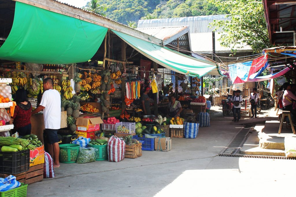 Piața din El Nido