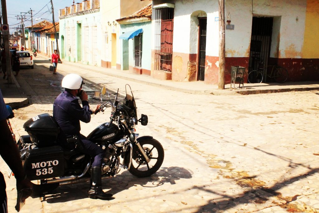 Și poliția este foarte vigilentă