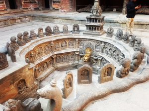 Curte interioară, Durbar Square, Patan