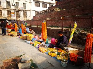Străzi colorate în Kathmandu