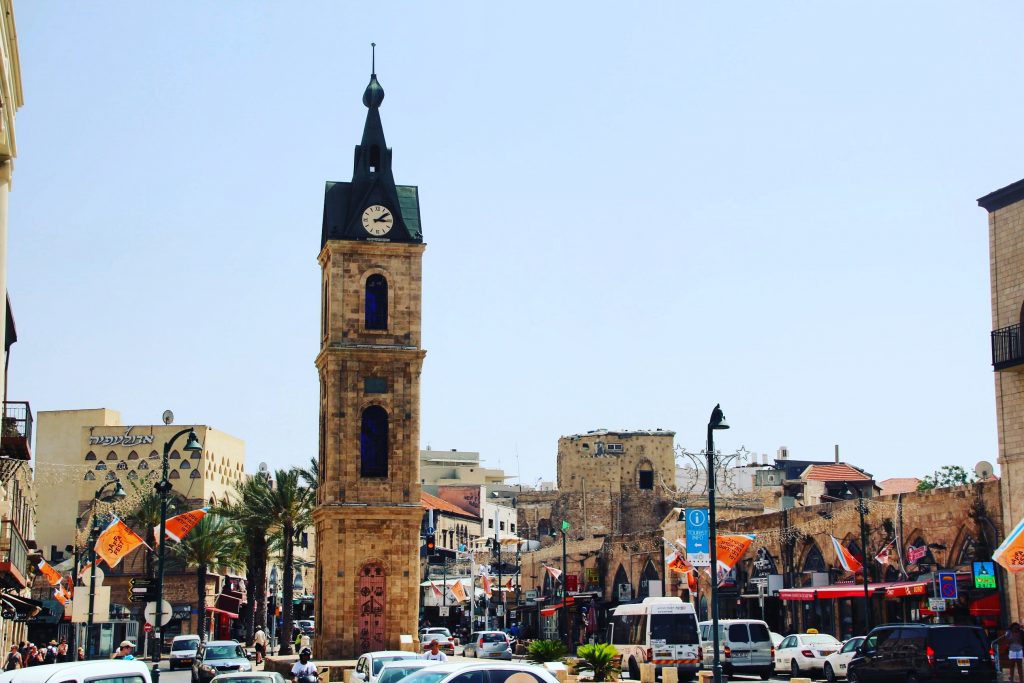 Turnul cu ceas din Old Jaffa
