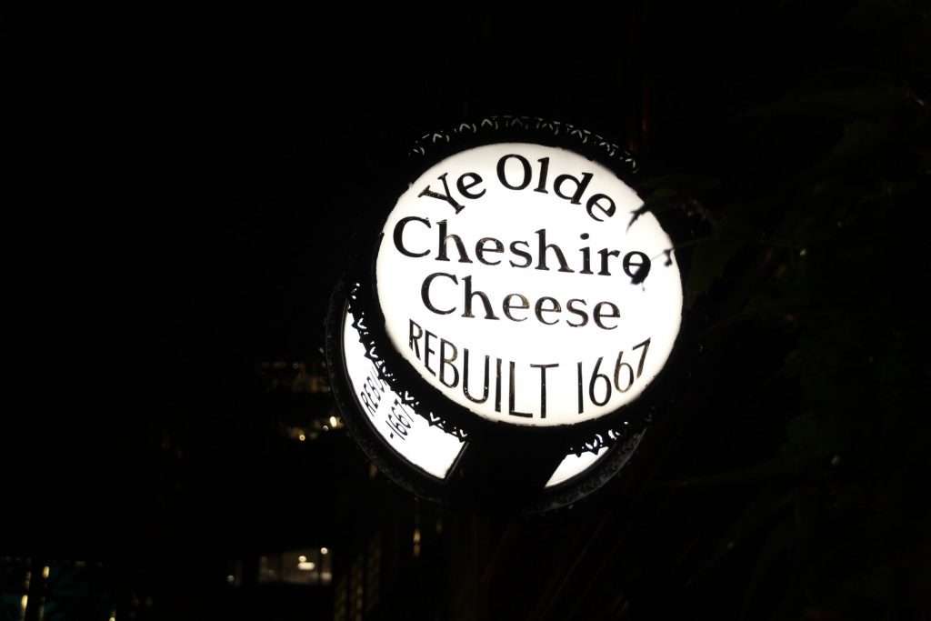 Ye Olde Cheshire Cheese 