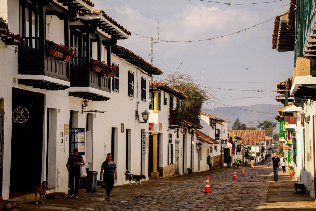 Frumoasele străzi din Villa de Leyva