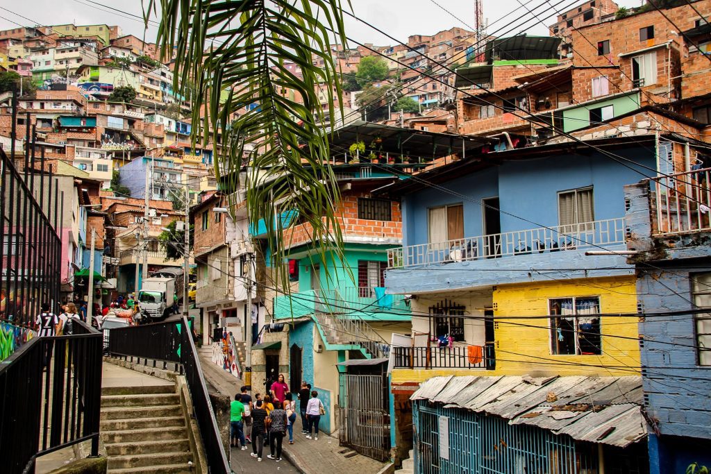 Comuna 13, Medellin, a fost cândva unul dintre cele mai periculoase cartiere