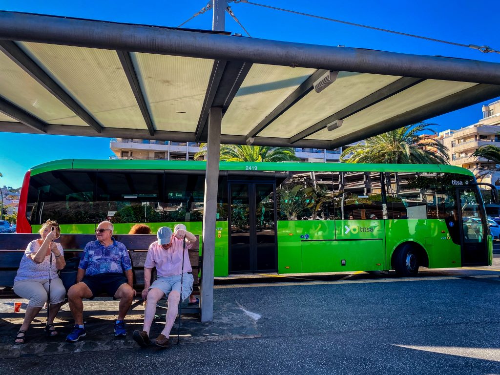 Autobuzele TITSA. 