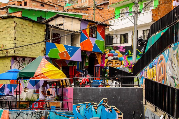 Arta este unul dintre mijloacele prin care Comuna 13 s-a reabilitat