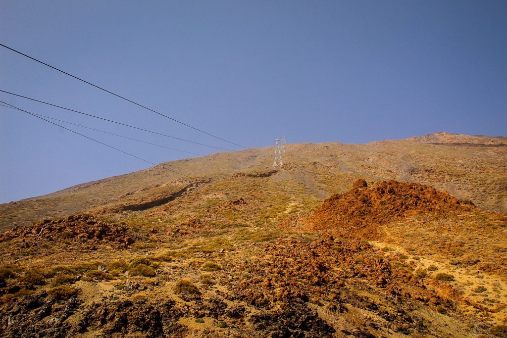 Pe aici trece telecabina către El Teide