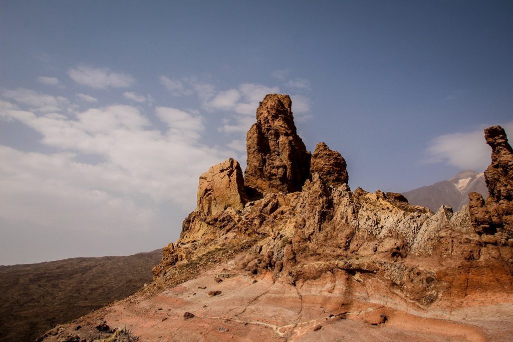 Roques de Garcia, Catedrala - niște alpiniști se cățăraseră până sus