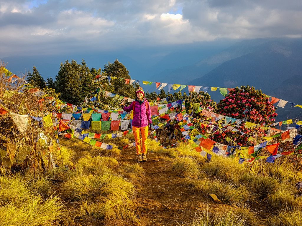 Salutări de la Poon Hill, Nepal!