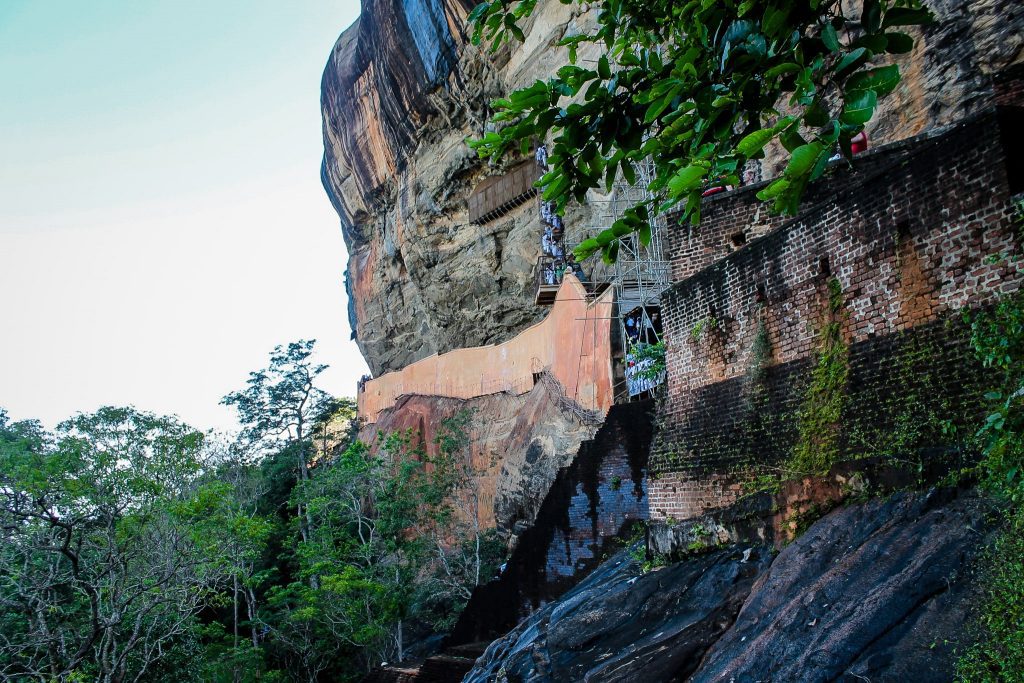 Urcarea la Sigiriya