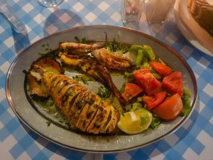 Mâncare bună în Mykonos