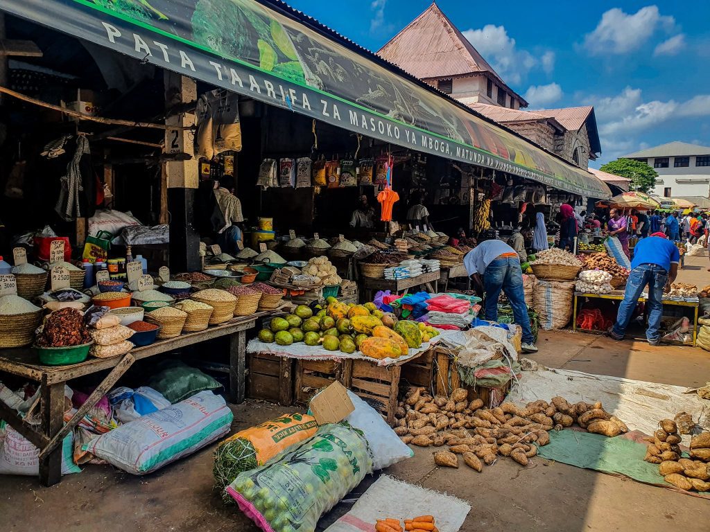 Piața din Stone Town