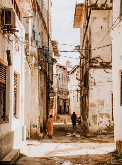 Străduțe înguste, Stone Town