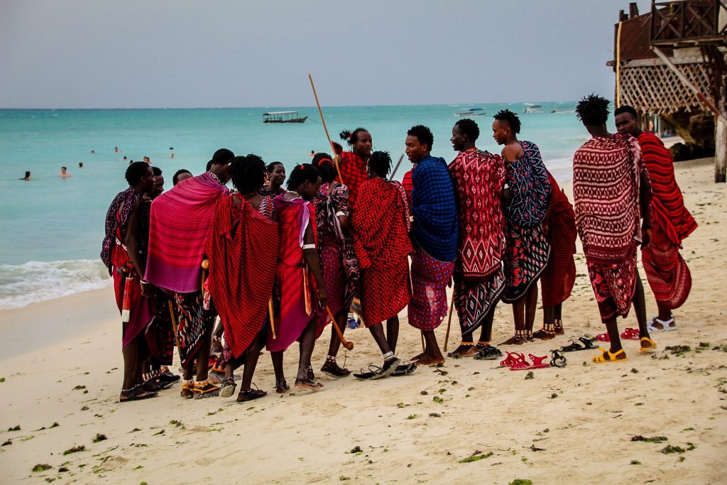 Masai în Zanzibar