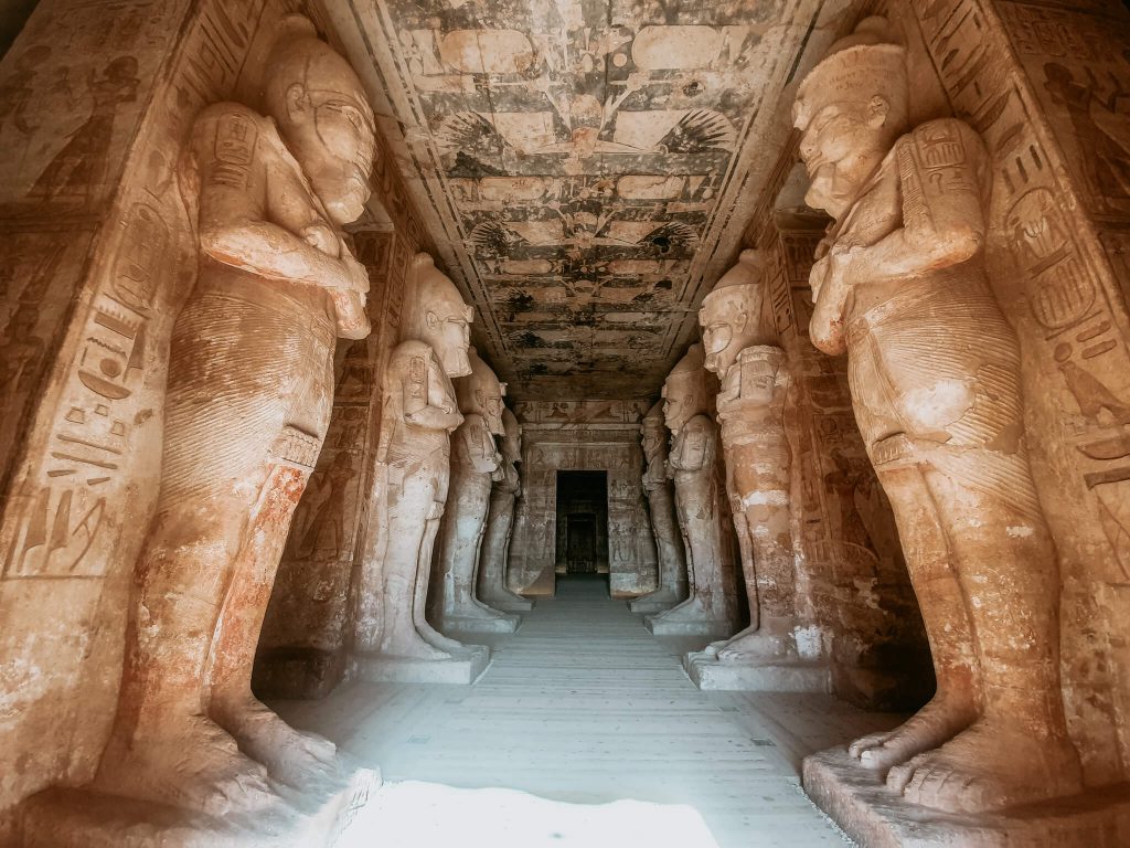 Interior de Abu Simbel