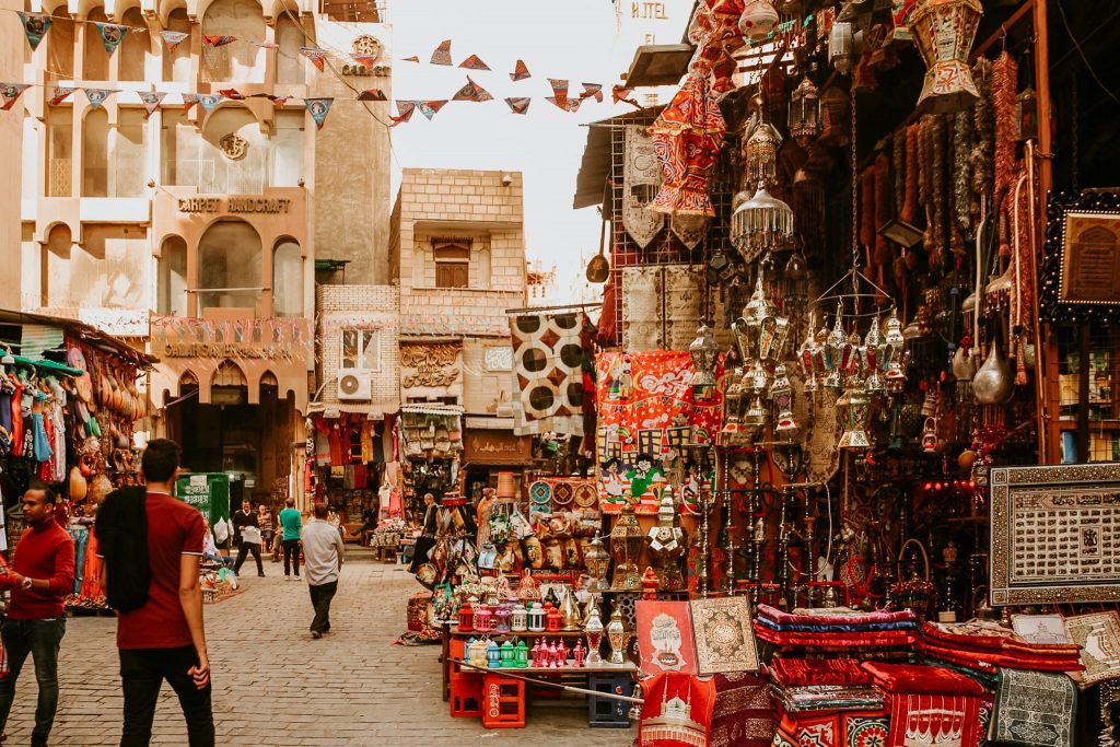 Bazar în Cairo