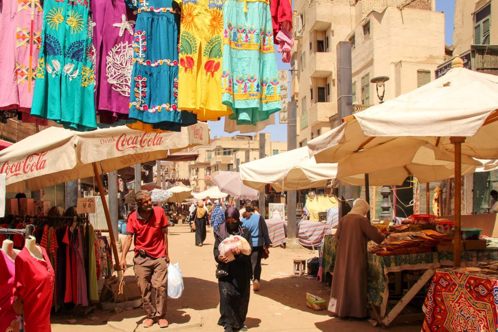 Bazarul din Aswan