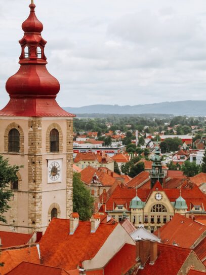 Ptuj, de sus