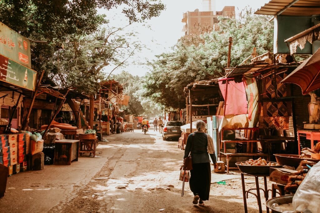Străzi "la întâmplare" prin Cairo