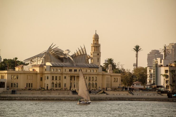 Cu felucca pe Nil, Cairo