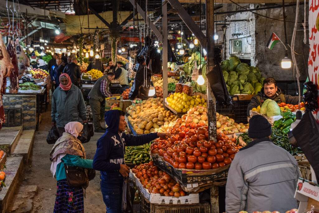 Piață în Amman