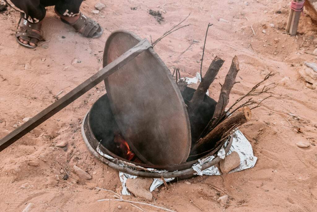 Zerb în Wadi Rum