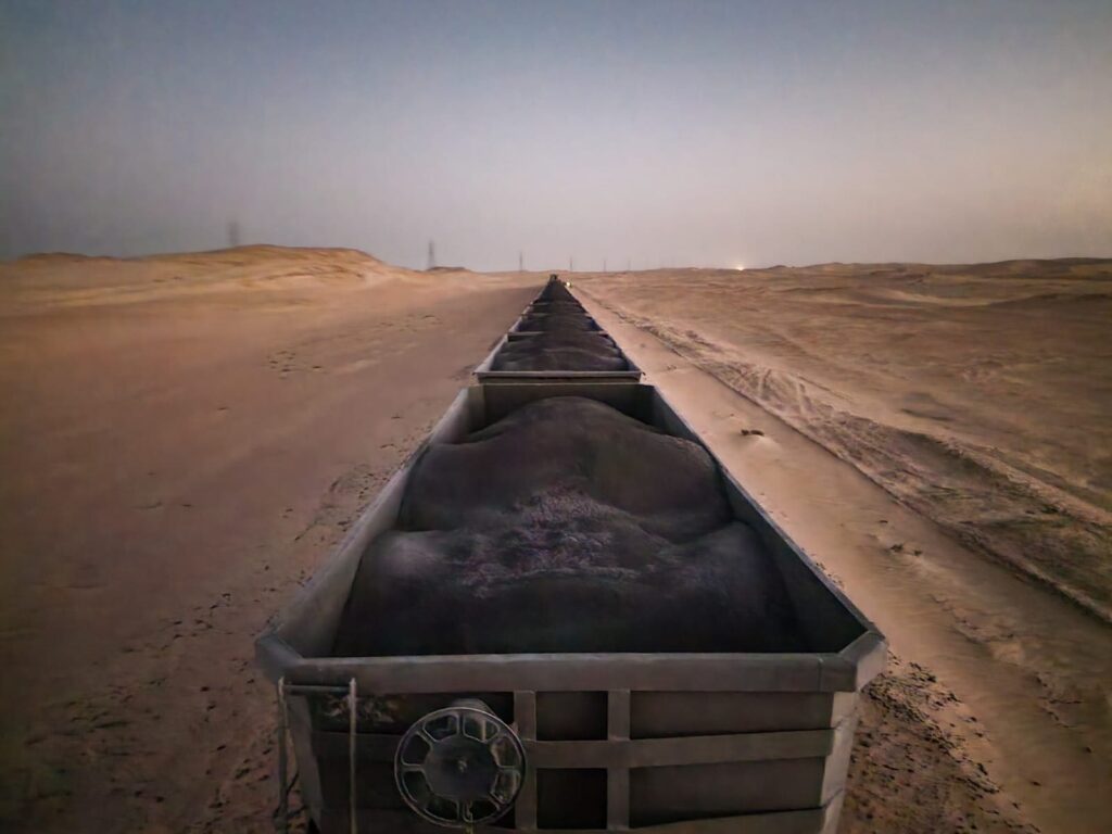 Trenul cu minereu de fier din Mauritania