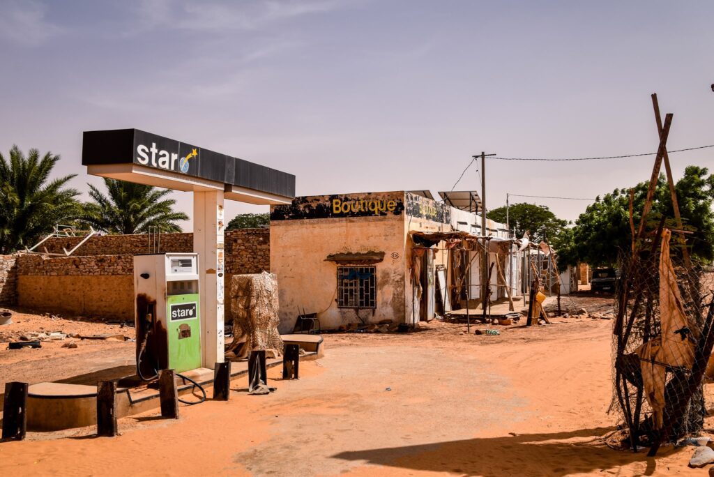 Benzinăria din Chinghetti, Mauritania