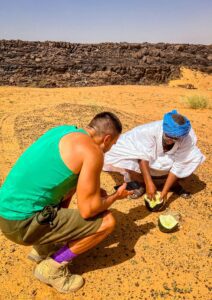 Gino și bostanii, Mauritania