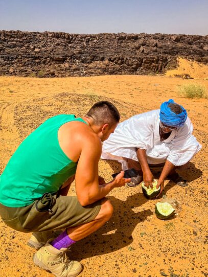 Gino și bostanii, Mauritania