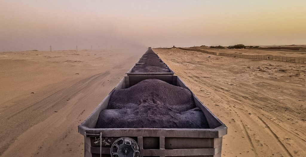Tren minereu de fier Mauritania