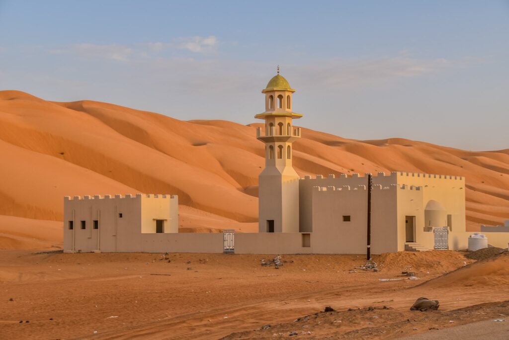 La intrara în deșert, Sharqiya Sands