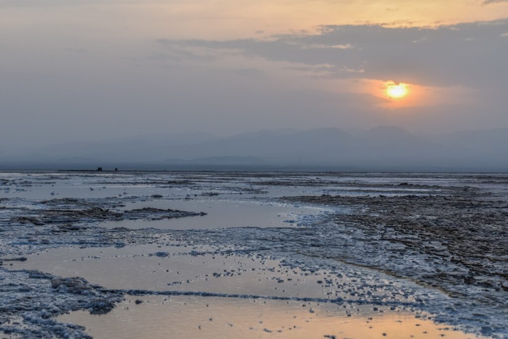 Lacul de sare Afdera