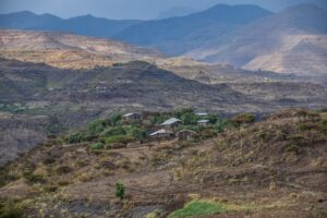 Peisaje muntoase în Etiopia