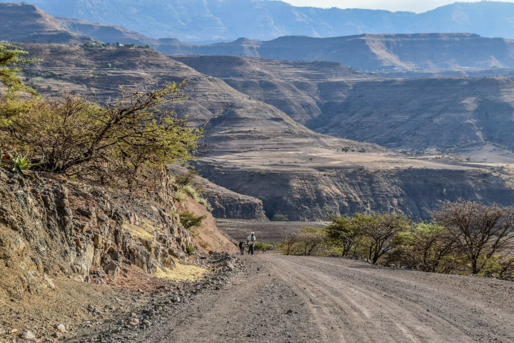 Prin munți, spre Lalibela