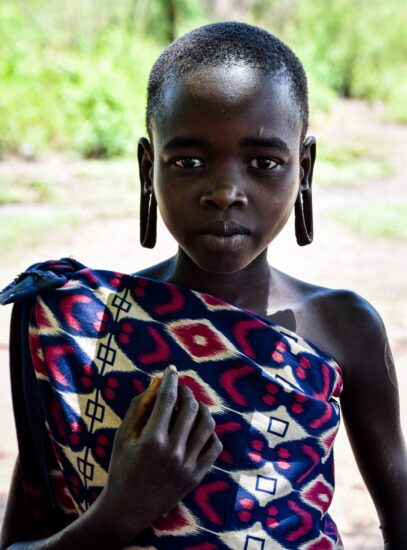 Fată Mursi, Valea Omo Etiopia