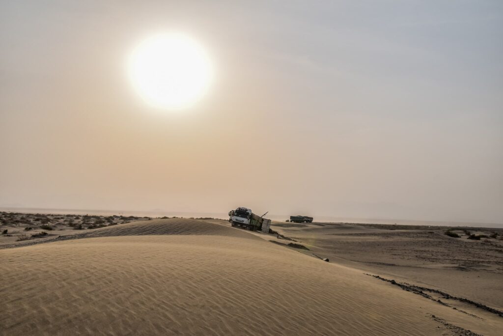 Apus peste dune, Danakil