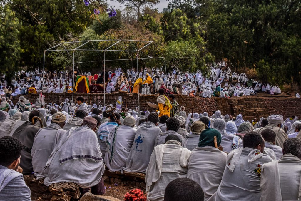 Pelerini în Lalibela