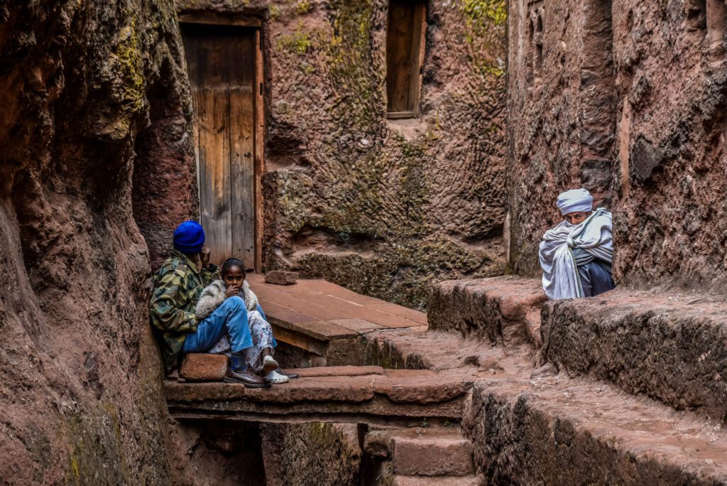 Printre bisericile de piatră de la Lalibela