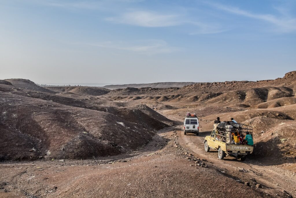 Pe drum, în Djibouti