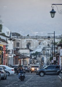 Seara, în Antigua Guatemala