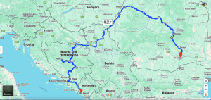 Traseu cu autorulota prin Balcani, partea I