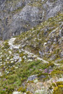 În munți în Venezuela